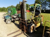 Clark C500Y55 Forklift, 5500 Ib. Lift, Gas Engine