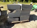 Pallet of Heavy Cut Stone, 6pcs, Pattern