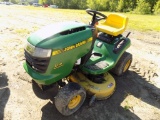 John Deere L110 42'' Riding Mower, 697 Hrs