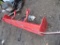 6 1/2' Red Hyd Backblade for Snow, for Rear of Pickup Truck