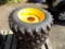 (4) New Camso SKS 332 10-16.5 SS Tires, 8-Lug Yellow Rims (4x Bid Price) (L