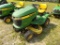 JD X300 Lawn Tractor, 42'' Deck, Hydro, 453 Hrs, S/N: 225426(Lots 125-278 @