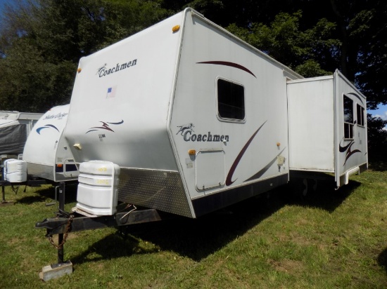 2006 Spirit of America Model 28 RLS by Coachmen Tow Behind Camper w/ Slidou