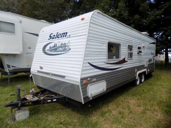 2005 Salem LE Model 27BH by Forest River Inc. Tow Behind Camper, Vin# 4X4TS
