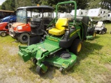 JD 997 Diesel Comm'l Zero-Turn Mower, Bagger, 72'' Deck, (4) Front Weights,