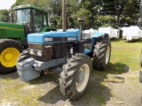 Ford New Holland 6640 Tractor, 4WD, 3pt, 540 PTO, (4) Suitcase Wts, 591 Hrs
