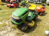 JD LA115 Lawn Tractor, Hydro, 42'' Deck, 348 Hrs (Lots 125-278 @ 12:45PM)