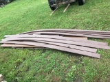Pallet of Brown Composit Deck Boards, Various Lengths