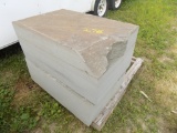 Pallet w/(2) Square Stock Cutting Stone (Lots 125-278 @ 12:45PM)