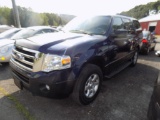 2011 Ford Expedition, Blue, Automatic, 4WD, 3rd Row, 82,538 Mi., Vin# 1FMJU