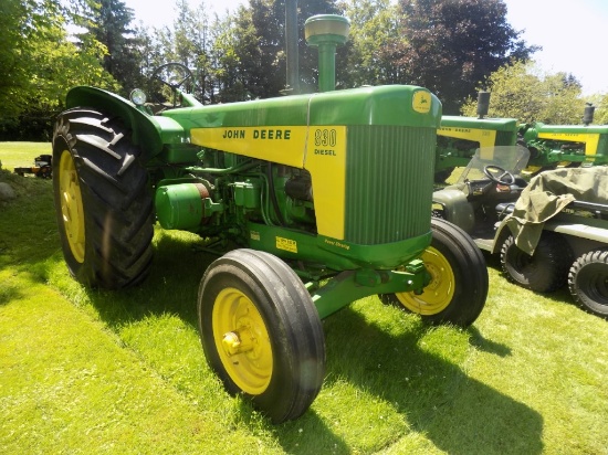 John Deere 830 Dsl, WFE, Restored, PTO, Rear Hyd. Remote, S/N-830-0249