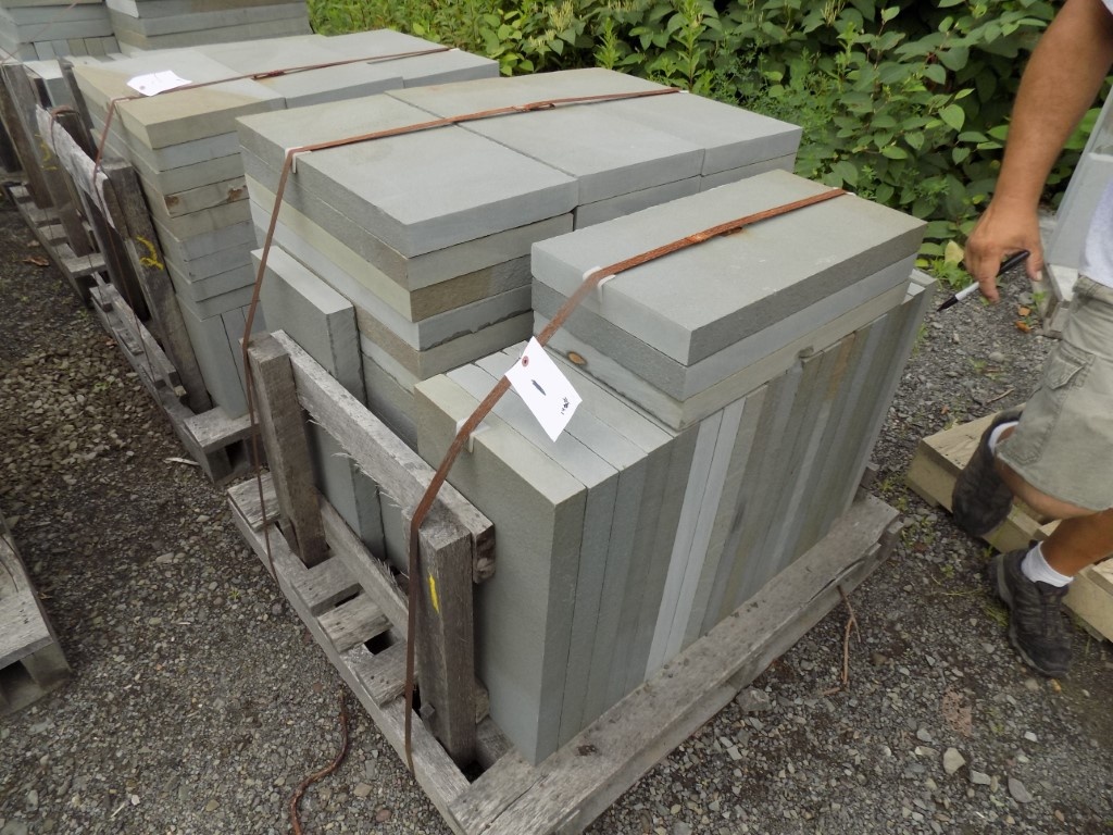 Top Quality Palletized Bluestone Auction
