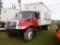2006 IH 4300 DT466 Box Truck, 24' Box, Dual Wheels, Red, No Motor, Vin# 1HT