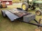 2009 Homemade 16' T/A Car Trailer w/ Winch, Black, Vin #: NYA601102 - HAS T