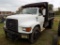 95 Ford F700 s/a Dump Truck, 10' Dump Body, 5.9 Ford Dsl Eng, Air Brakes, A