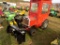 MF 316 GTX Garden Tractor w/Cab, Berco Snowblower, Gas, Hydro, No Deck