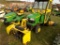 JD X744 Garden Tractor, 4WS, Cab, 47''-2Stage Blower, 1500 Hours, s/n 03015