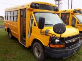 2010 Girard Chevrolet Exp. School Bus, Approx. 10-Seats, Gas Eng, Vin# 1GB3