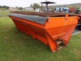 Tarco 12' Orange Dump Truck Sander Unit - From Town of Lisle