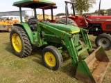 JD 1070 Tractor w/ JD Loader, 5' Bucket, 3pt, 540 PTO, 2,248 Hours, SN: M00