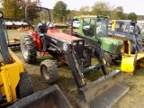 MF 1040 4WD Compact Tractor w/ Bush Hog Loader, 3,571 Hours, SN: 40766 (Was