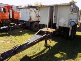 12'Box Dumptruck pup trailer Hydraulic dump, dual wheels &axles
