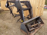 Allied 595 Front End Loader w/Brackets and bucket