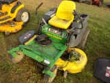 JD Z445 Zero Turn Mower w/54'' Deck, Runs, Needs Work, s/n 017672