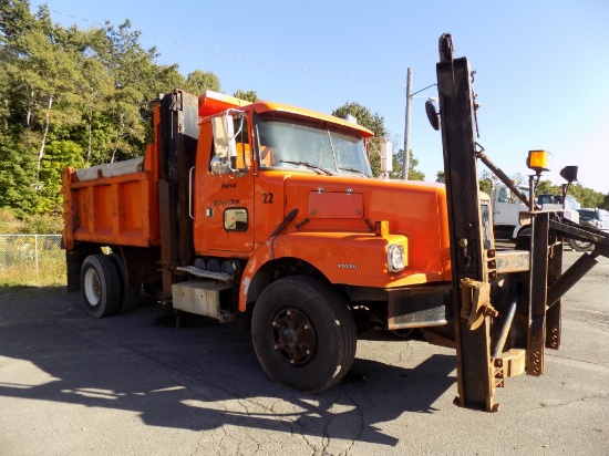 1999 Volvo W642, S/A Dump Truck, Cummins ISM 350 Dsl. Engine, 8LL Man Trans