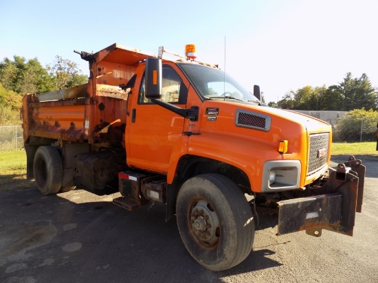 2006 GMC 8500, S/A Dump Truck w/ 10' Dump Body, Duramax Dsl Engine, Bad Eng