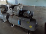 Ingersoll Rand T-30 2cyl Horizonta Air Compressor 3 Phase
