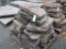 Pallet of Lg. Old Moss Creek Stone Boulders - Landscape Stones - Red/Gray (