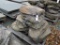 Pallet of Lg. Old Moss Creek Stone Boulders - Landscape Stones - Red/Gray (