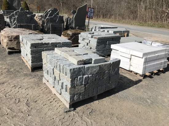 Palletized Bluetstone / Flagstone Auction