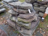 Pallet of Red Decorative Stone/Boulders (Sold by Pallet)