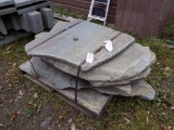 Pallet of Lg. Tumbled Stepping Stones (Sold by Pallet)