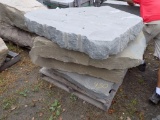 Pallet of 6'' Natural Cleft Steps (4pcs) (sold by pallet)