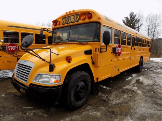 2009 Bluebird Freightliner M2/S2 60 Pass. Bus, Bluebird Body, Cat C7 Eng. A