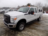 2014 Ford F250, 4WD, Ext Cab Pickup, White, 6.5' Box, V8 Gas Eng., Auto Tra