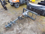 New Paladin Hyd Post Auger For SSL w/ 12'' Auger