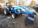2015 New Holland Boomer 33 Compact Tractor, Loader & Bucket, 4wd, 3pt, 540