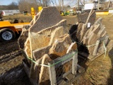 Pallet of Irregular Upright West Mountain Stone