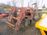 Hesston 55-66 Tractor, L330 Loader w/ Bale Spear & 66'' Bucket, 540 PTO, 3P