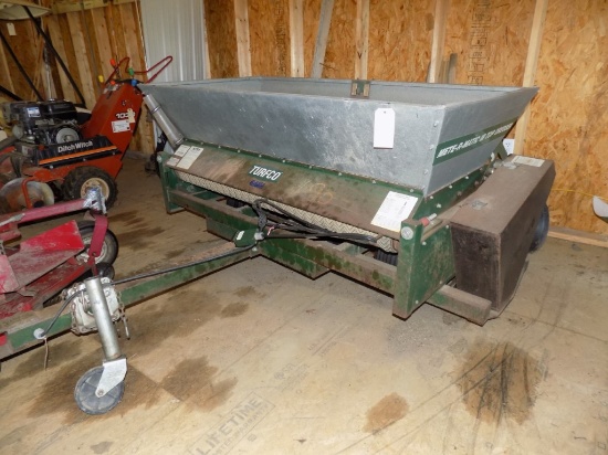 Turfco Mete-R-Matic III Top Dresser, Top Dresser Model F12D 6' Wide Hopper