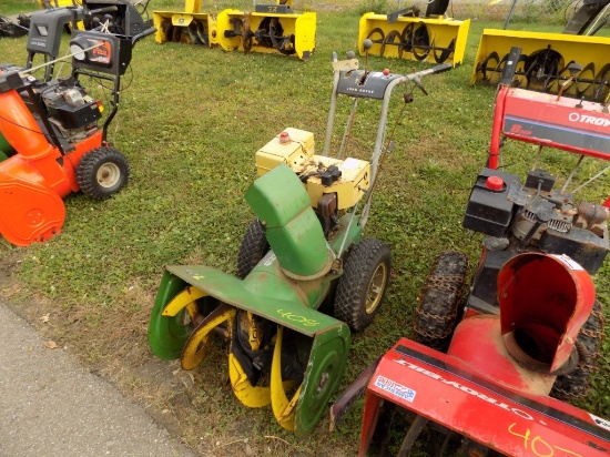 JD 726 Snowblower, Gas Engine