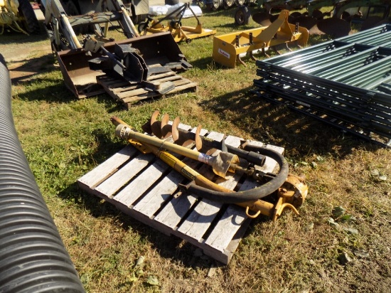 Leinbach Line 3pt Post Hole Digger (was lot 1903)