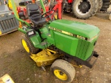 JD 655 Compact Tractor, 4wd, Hydro w/ 60'' Belly Mower, 611 Hrs., S/N _____