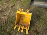 New 18'' Excavator Bucket For Quik Coupler