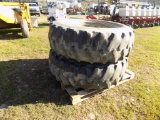 (2x) Firestone 18.4-34 Tires on Rims (was lot 1843)