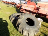 (2) Firestone 18.4-16.1 Combine Tires w/ Rims (was lot 672)